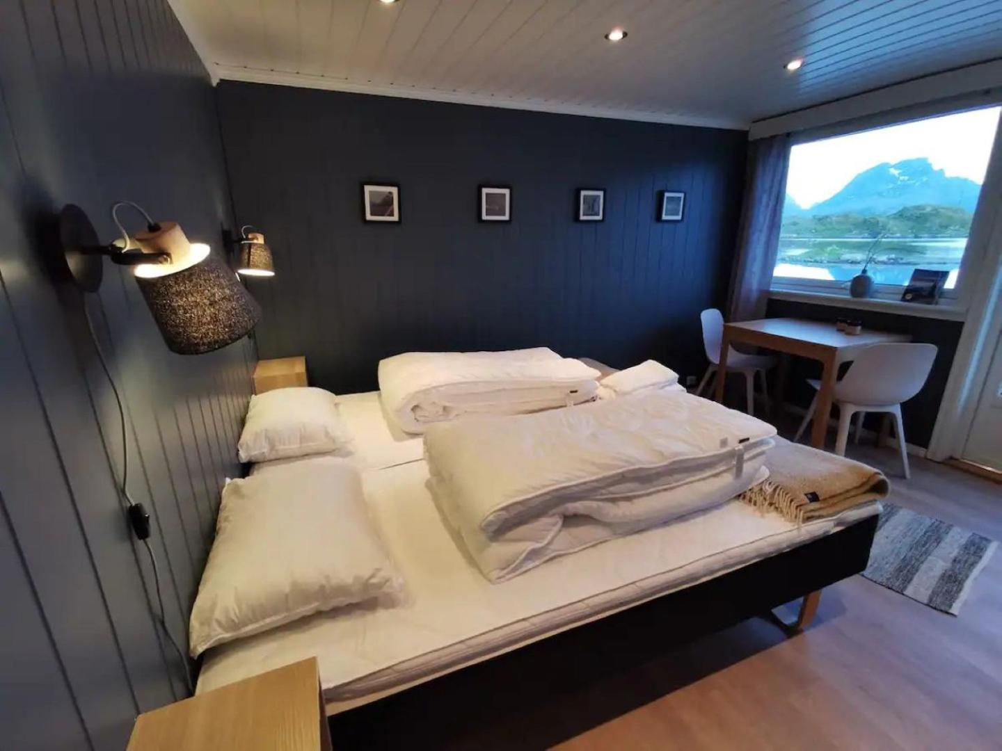 Panoramic Seaview Cabin For Two Persons By The Sea Hovdan Exterior foto